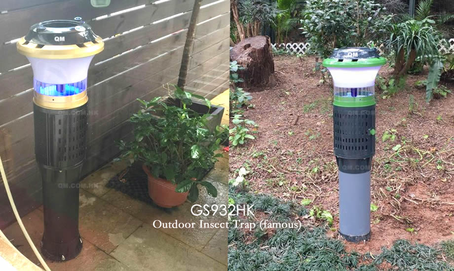 GS932HK戶外電黑光滅蚊機 捕蚊燈太阳能杀虫灯